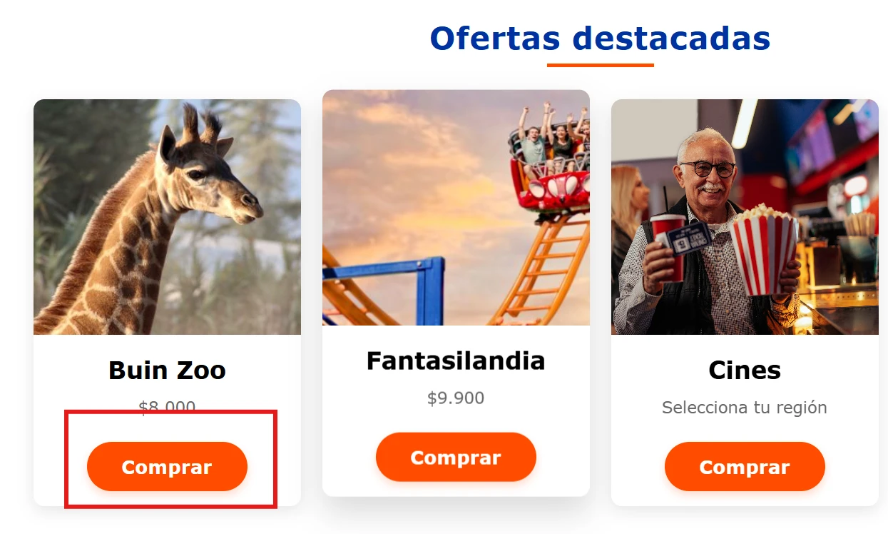 Compras tus entradas de Buinzoo